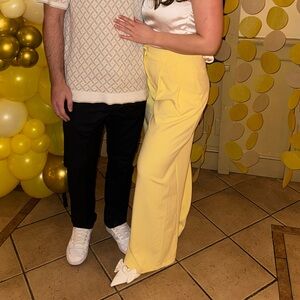 Forever 21 Sunny Yellow Women's Trousers